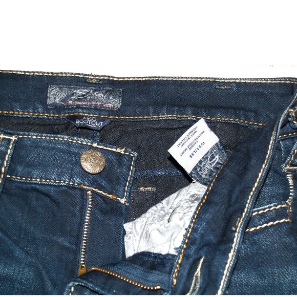 Silver Jeans - AIKO BOOTCUT Low-Rise Denim Jeans - SMD414 - (31X31) - Picture 7 of 15